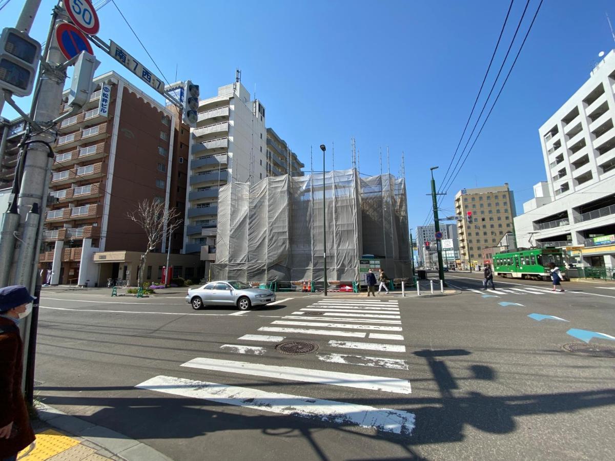 M88303スーペリアルーム最大7名 東本願寺駅前 すすきのエリア 観光食事好立地 Apartment Sapporo Ngoại thất bức ảnh